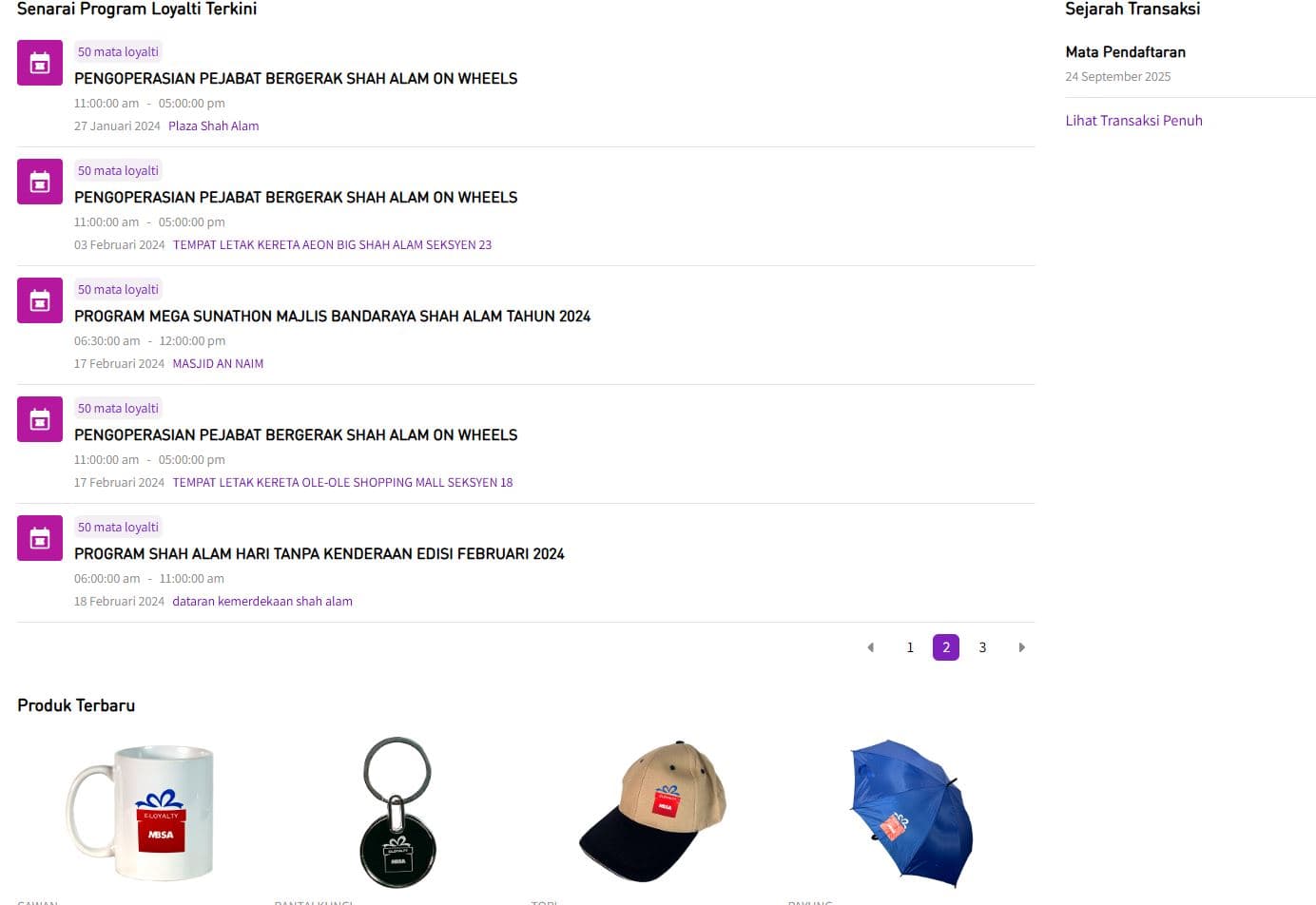 MYMBSA App Screenshot 3