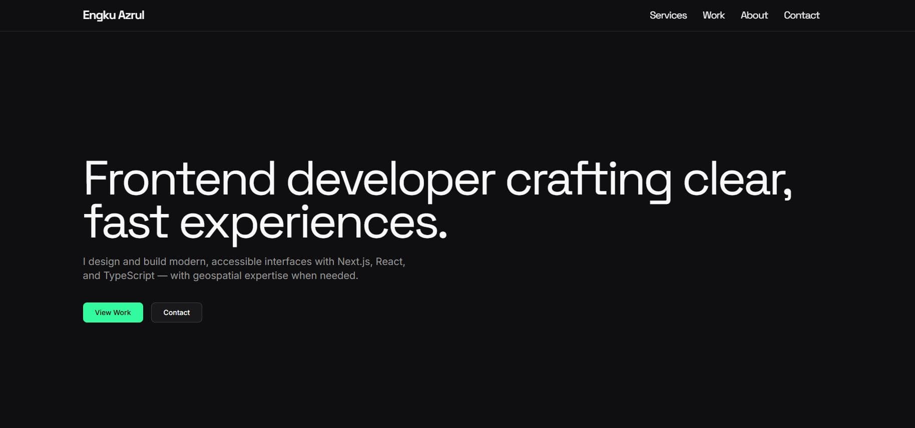 Personal Portfolio
